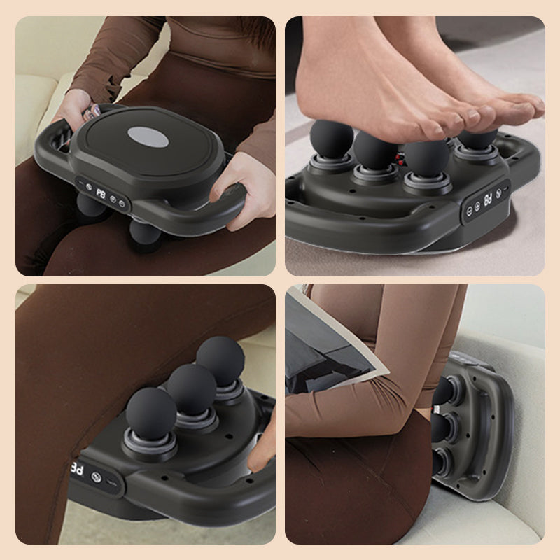 🔥Multifunctioneel automatisch spiermassagepistool van 12-kopen spiermassa