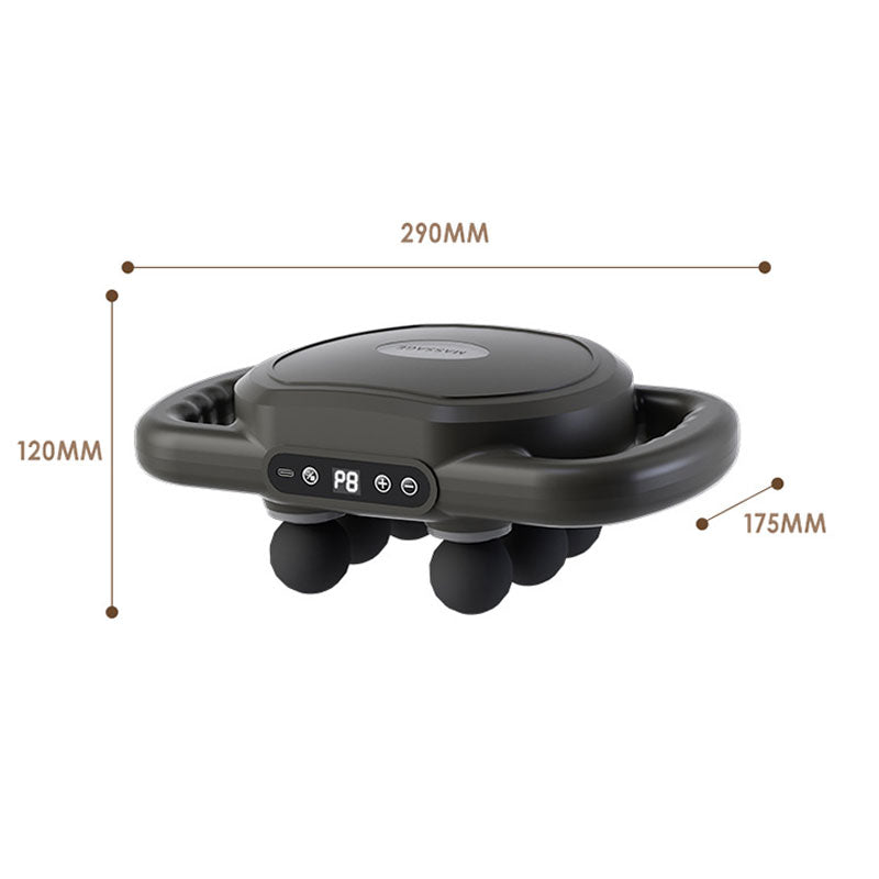 🔥Multifunctioneel automatisch spiermassagepistool van 12-kopen spiermassa