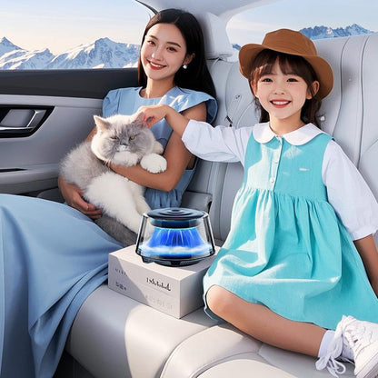 ☁️2025 Cloud Mist Auto Diffuser - Automatisch Aan/Uit met 30 dagen USB-C batterij & 1 navulling = 1 jaar frisheid