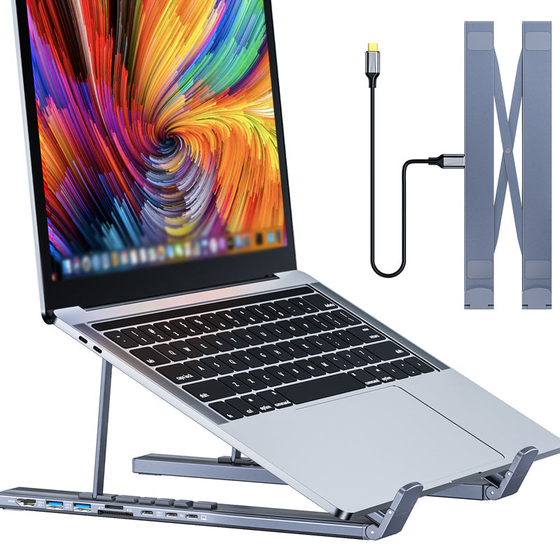 🔥Uitverkoop 57% korting🔥USB-C Dockingstation Laptopstandaard met 4K HDMI💻