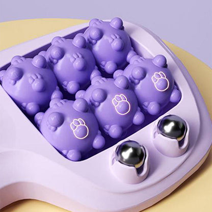 💜Draagbare dubbele voet massagerol💜