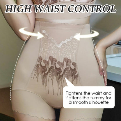 Hoge Taille Shaping Shorts voor Dames met Buikcorrigerend Effect