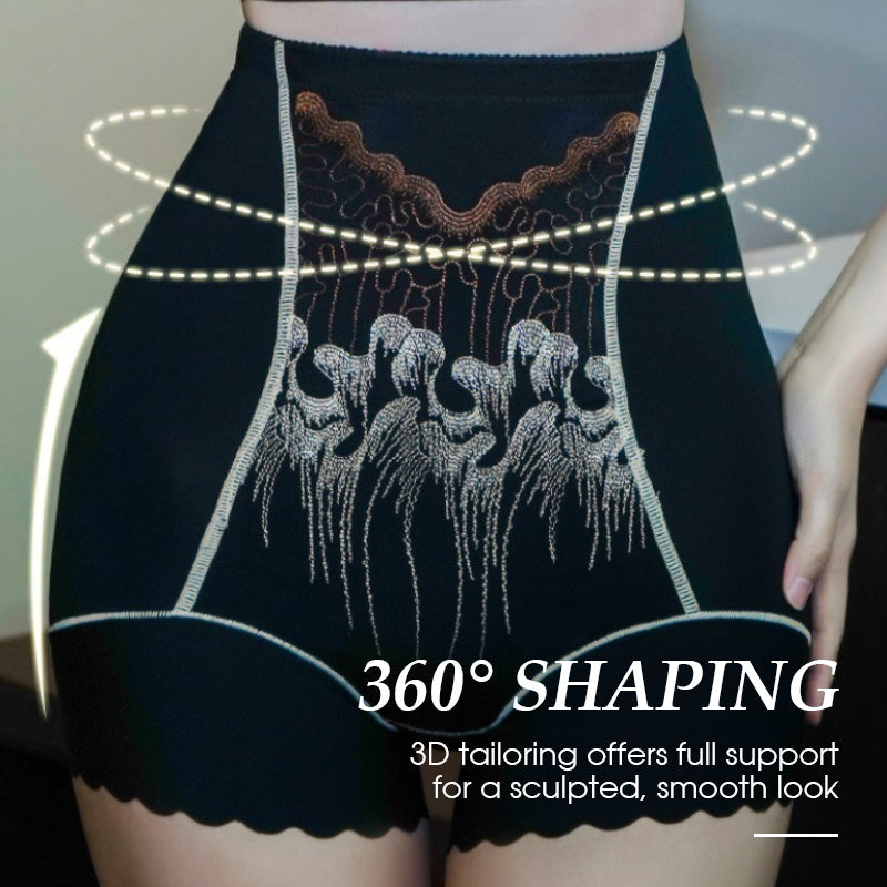Hoge Taille Shaping Shorts voor Dames met Buikcorrigerend Effect