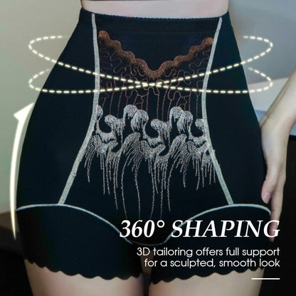 Hoge Taille Shaping Shorts voor Dames met Buikcorrigerend Effect