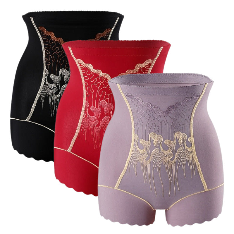 Hoge Taille Shaping Shorts voor Dames met Buikcorrigerend Effect