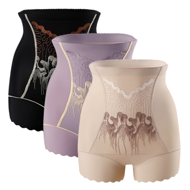 Hoge Taille Shaping Shorts voor Dames met Buikcorrigerend Effect