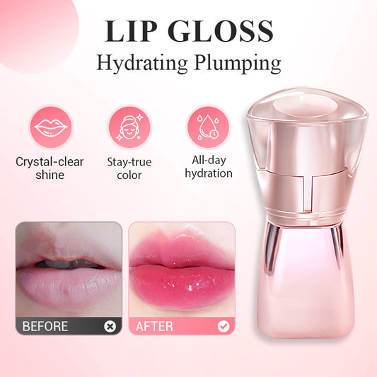 Hydraterende en Volumiserende Lipgloss
