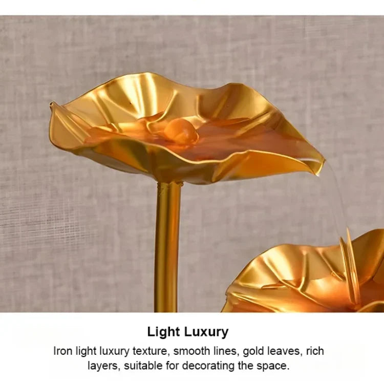 Luxe creatief lotusviskom ornament