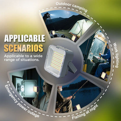 Draagbare waterdichte zonne-energie campinglamp