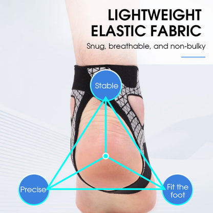 Verstelbare elastische enkelbrace