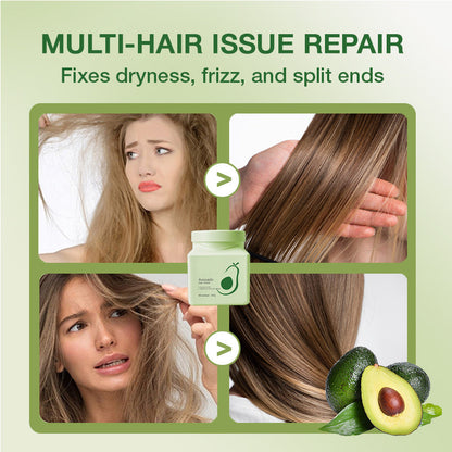 🤩 🤩 🤩 VANDAAG VOORDAT VOORDAT UITVERKOCHT! 👇🎁Avocado Diepverzorgend Haarmasker