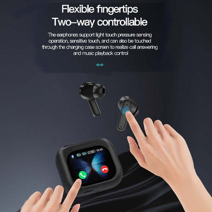 🎧Compacte Oordopjes met Touchbediening en Helder Geluid🛍️