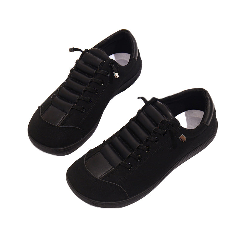 Casual sneakers voor dames met brede neus