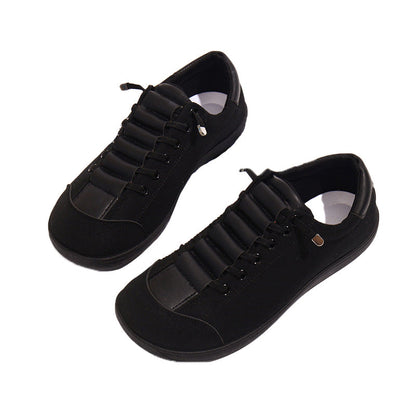 Casual sneakers voor dames met brede neus