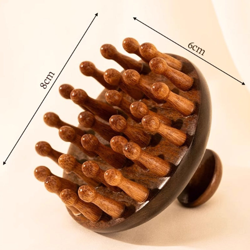 Massagekam van Natuurlijk Hout