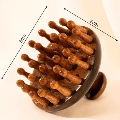 Massagekam van Natuurlijk Hout