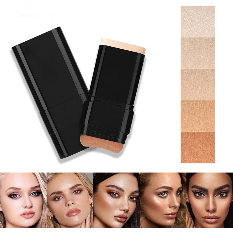 2-in-1 Foundation Stick met Borstel