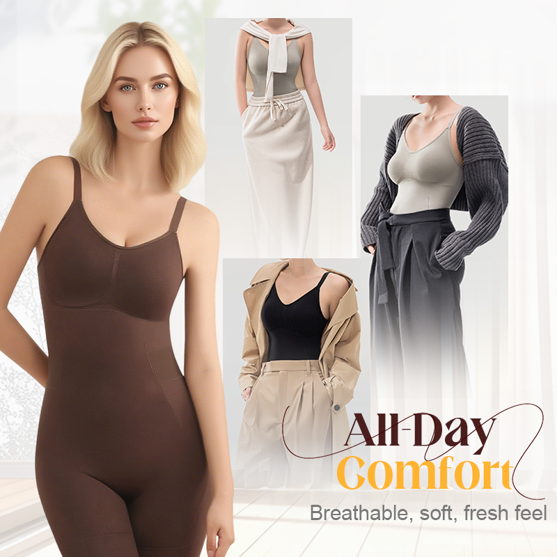 Naadloos vormgevende bodysuit voor vrouwen