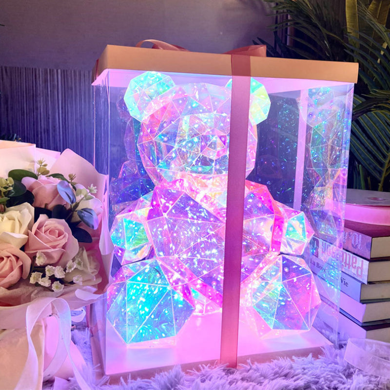 ✨【60% KORTING Sparkling Bear】— Omarm regenbogen en sterren! 🌈🧸💕