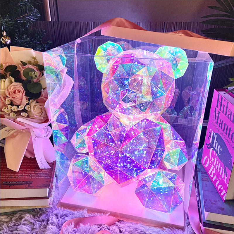 ✨【60% KORTING Sparkling Bear】— Omarm regenbogen en sterren! 🌈🧸💕
