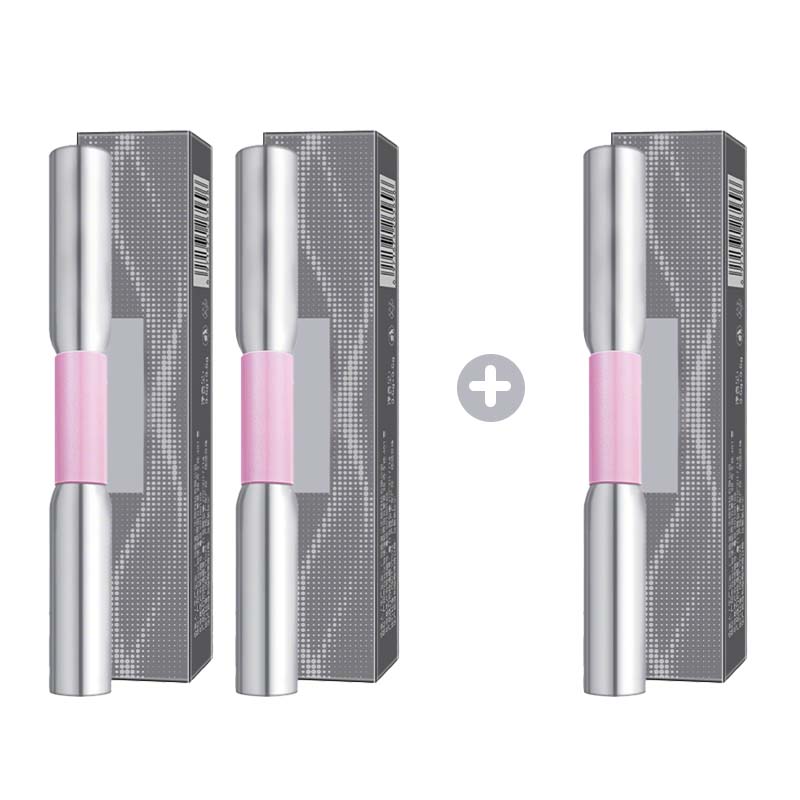 Waterbestendige mascara met twee borsteltjes voor volume en lengte