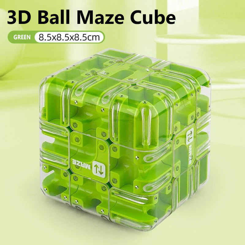 Leuk 3D doolhof Rolling Cube puzze