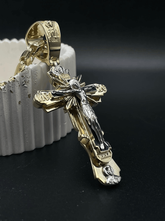 Heilige Jezus kruisbeeld hanger ketting