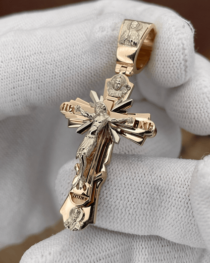 Heilige Jezus kruisbeeld hanger ketting