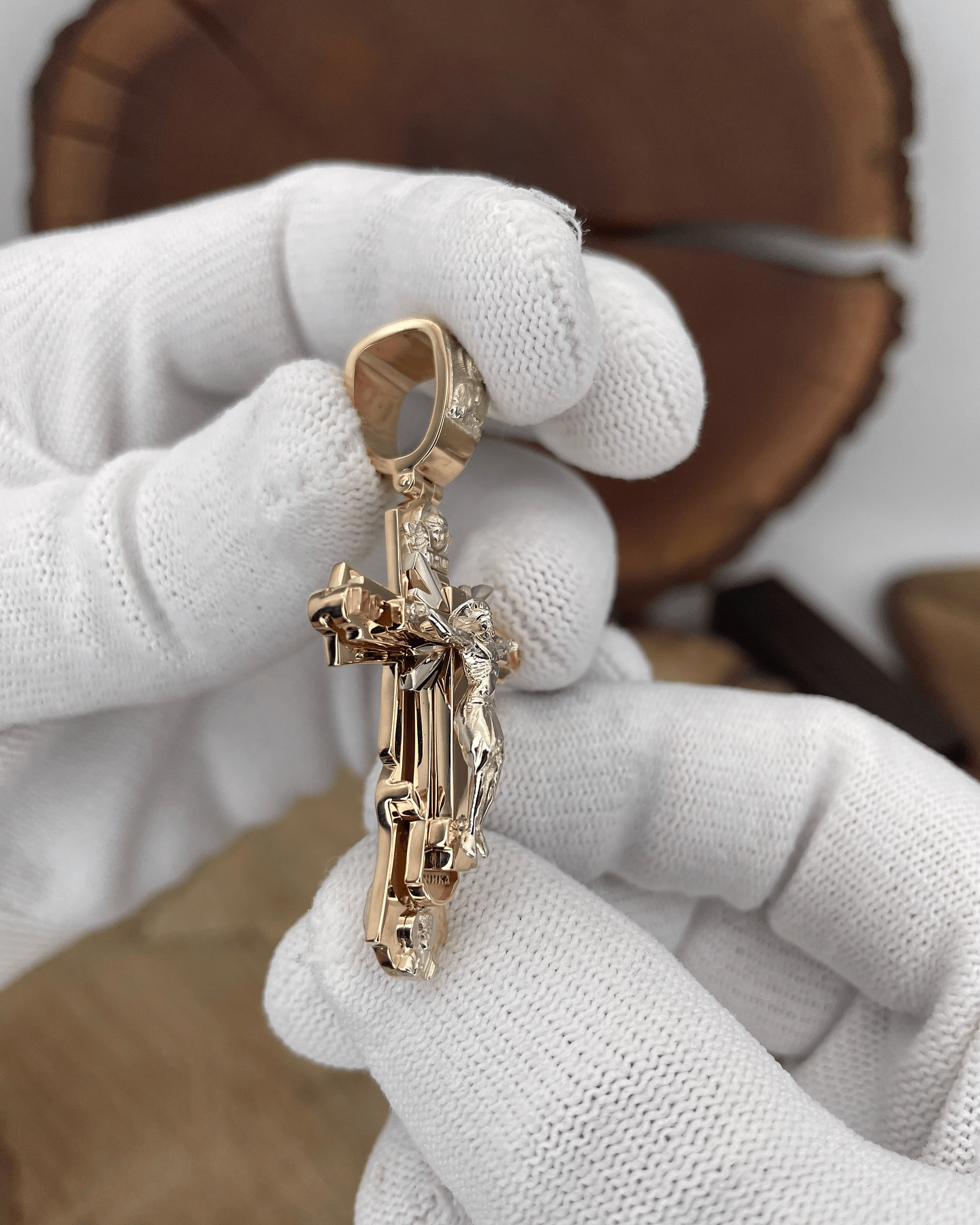 Heilige Jezus kruisbeeld hanger ketting