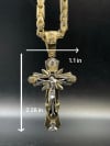 Heilige Jezus kruisbeeld hanger ketting