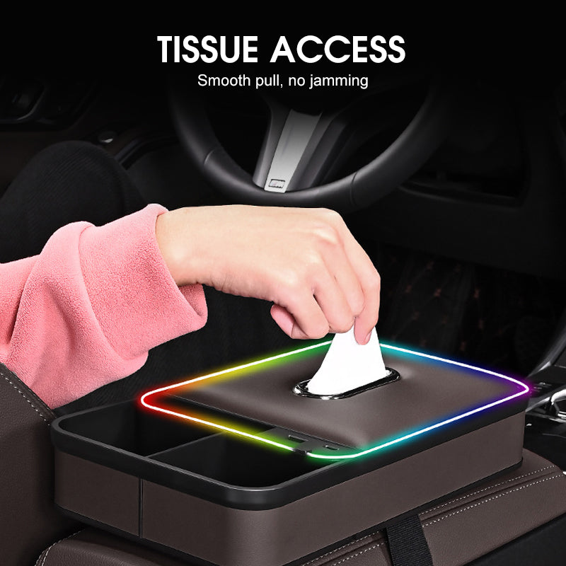 Armsteun opbergdoos met LED-sfeerverlichting