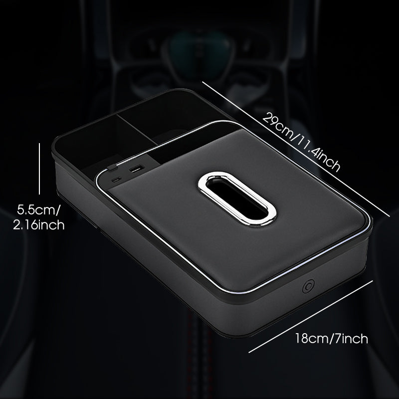 Armsteun opbergdoos met LED-sfeerverlichting