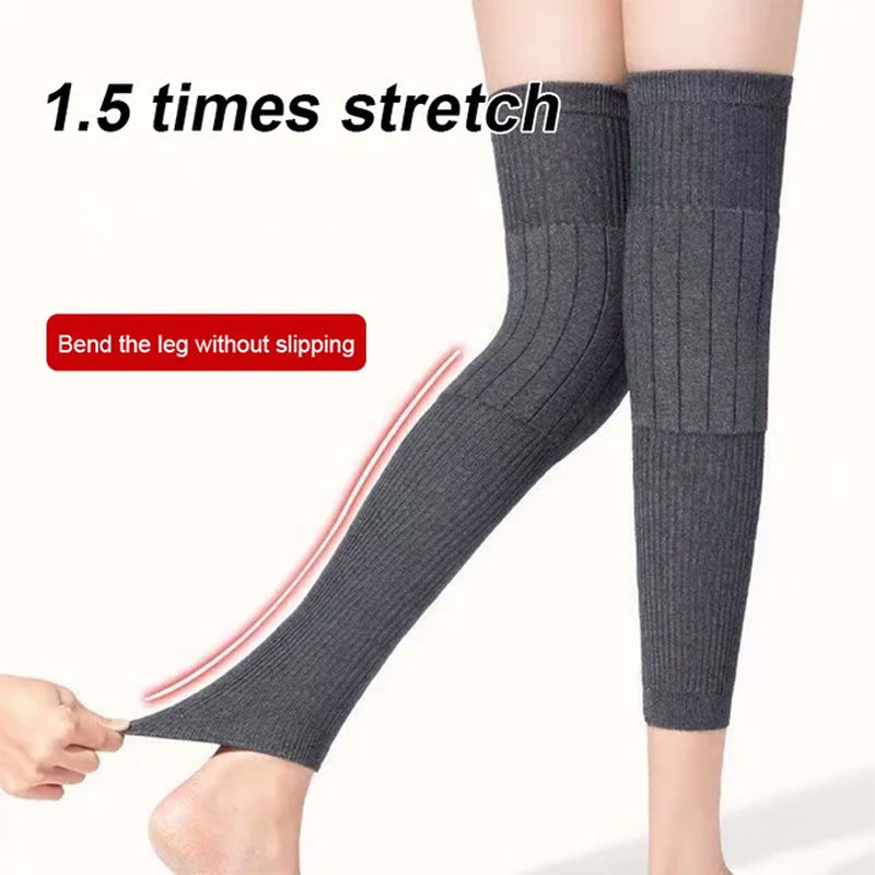 Warm Stretch Comfortabele Lange Kniebeschermers