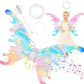 🦋✨ Kinder Elektrische Vlinder Feeënvleugels – Flapperend LED Licht, Gradiënt Ontwerp & Comfortabel Voor Verkleedfeestjes! 👧