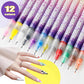 🔥Laatste Dag Promotie 60% KORTING🔥 ✨12 Kleuren Nail Art Pens Set