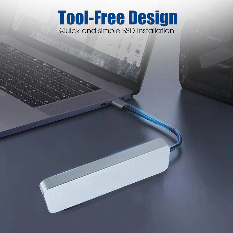 ⏳Beperkte tijd 50% korting⏰Hogesnelheidsbehuizing voor SSD💻📱