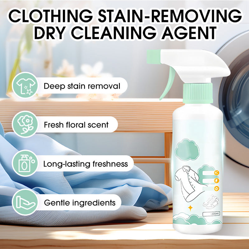 🎉Nieuwjaars Cadeau 57% KORTING!✨Kledingvlekverwijderaar Spray – Diepwerkend Reinigen & Langdurige Frisheid!