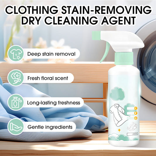 🎉Nieuwjaars Cadeau 57% KORTING!✨Kledingvlekverwijderaar Spray – Diepwerkend Reinigen & Langdurige Frisheid!
