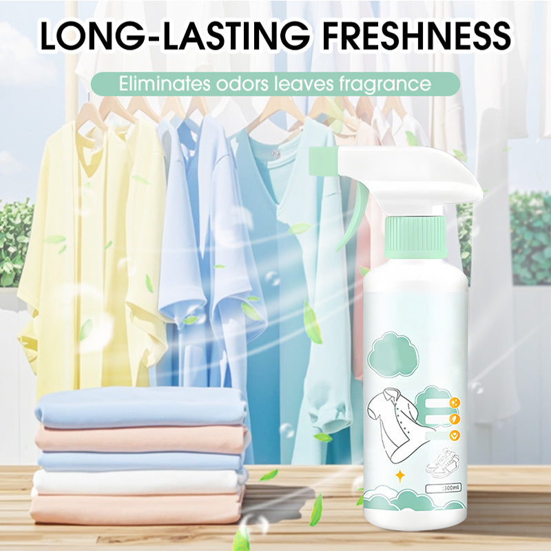 🎉Nieuwjaars Cadeau 57% KORTING!✨Kledingvlekverwijderaar Spray – Diepwerkend Reinigen & Langdurige Frisheid!