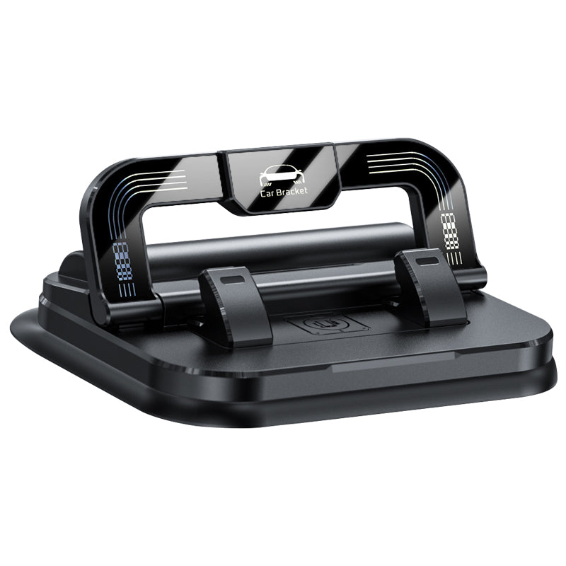 📱NU 50% KORTING!✨360° draaibare, opvouwbare telefoonhouder🚗Universele compatibiliteit met antislipbasis voor gebruik op bureau, auto en op reis💻