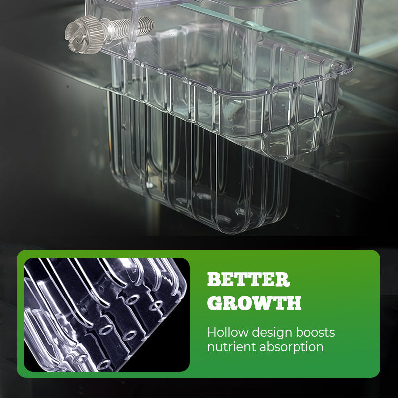 Hangende aquariumplantenhouder