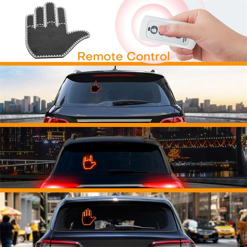 🎁Christmas Hot Sale 50% OFF🎄Middle Finger Gesture Light with Remote