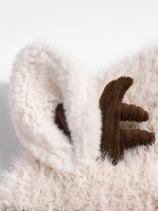 🎁🎄Christmas Sale 50% OFF! 🦌Original design Festive Christmas Antler Hat🧶