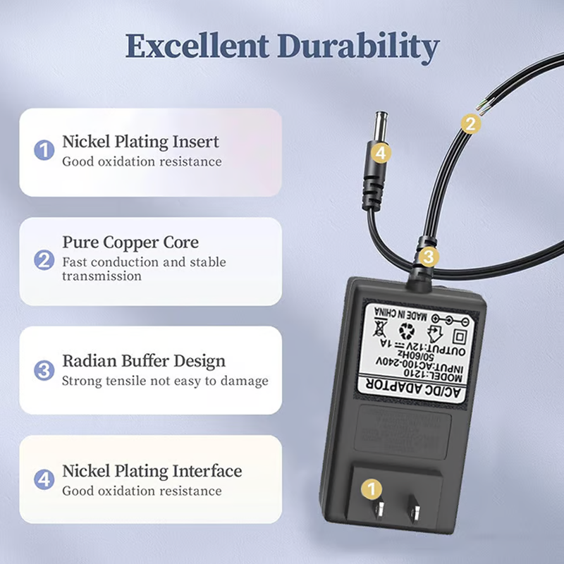 Universele, zeer efficiënte lithiumbatterijladeradapter