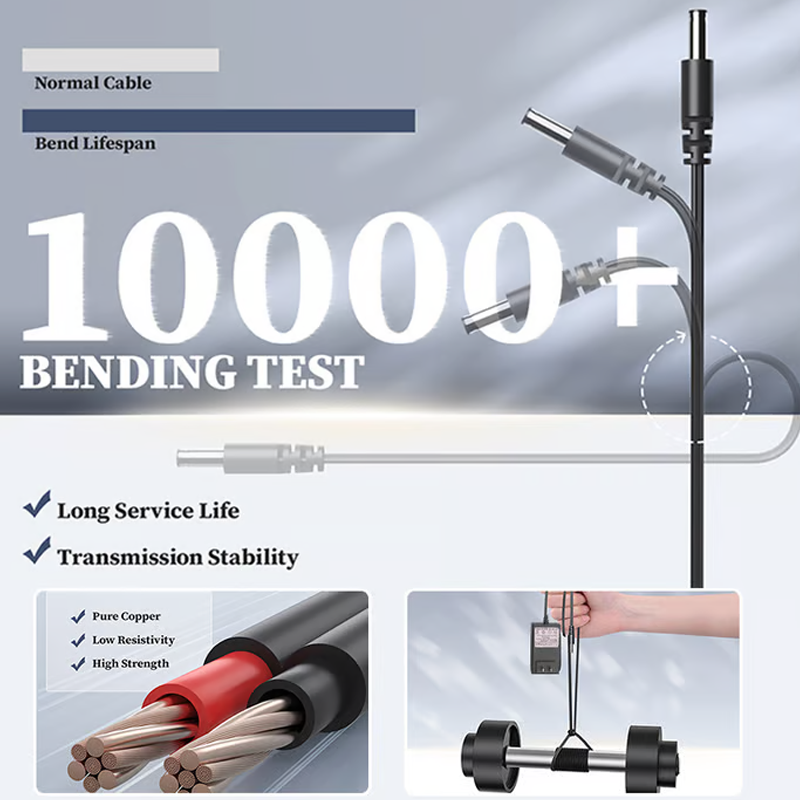 Universele, zeer efficiënte lithiumbatterijladeradapter