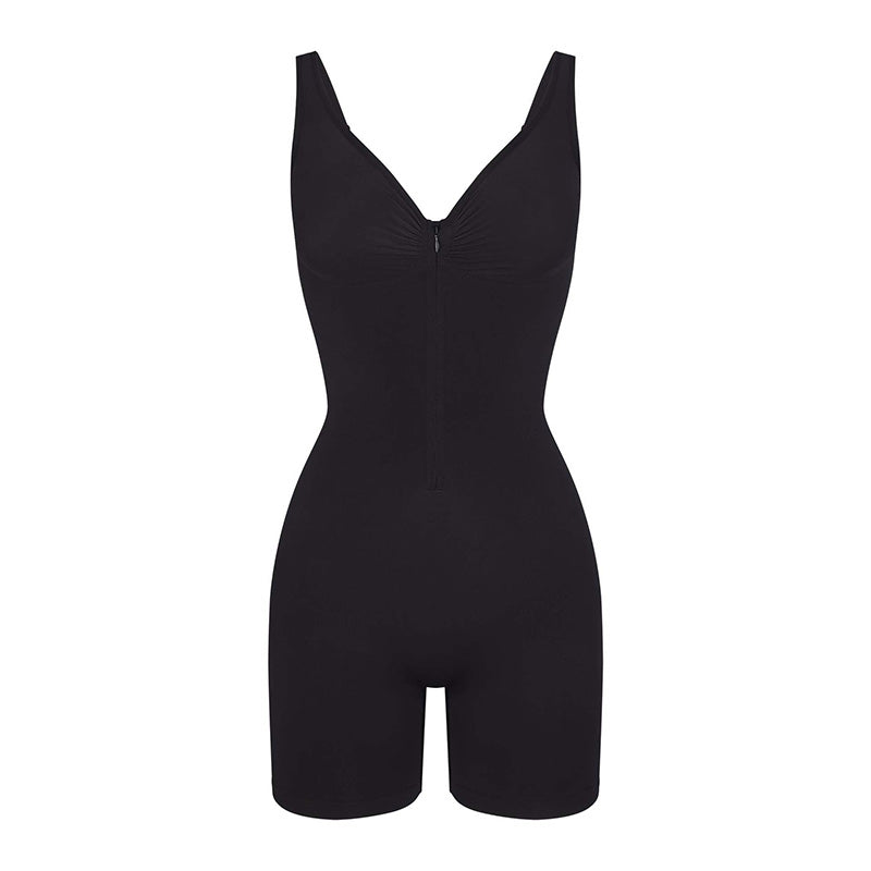 Dames Naadloze Buikcorrigerende Shapewear met Voorrits