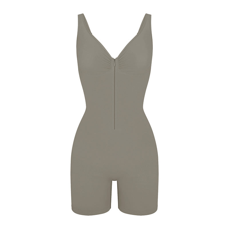 Dames Naadloze Buikcorrigerende Shapewear met Voorrits