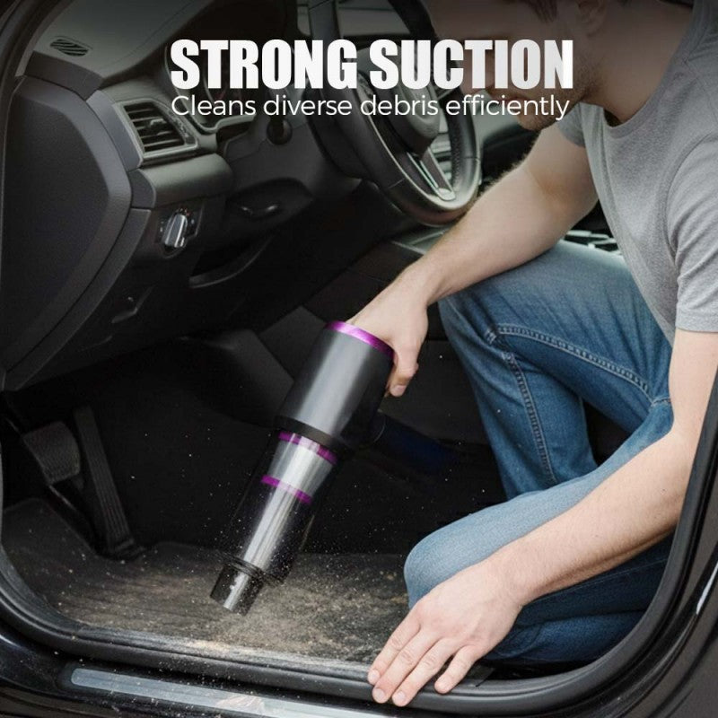 🔥50% KORTING Draadloze Autostofzuiger✨Sterke zuigkracht & Lange batterij📱Oplaadbaar