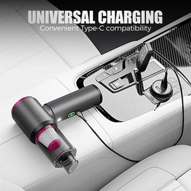 🔥50% KORTING Draadloze Autostofzuiger✨Sterke zuigkracht & Lange batterij📱Oplaadbaar