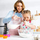 📢📢 1+1 gratis⏰👩‍🍳AA roestvrijstalen handklopper met duwknop
